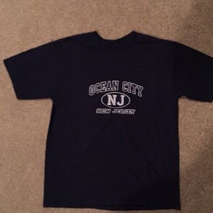 Kids large Ocean City New Jersey T-shirt blue